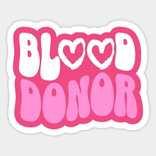 blood donation Sticker